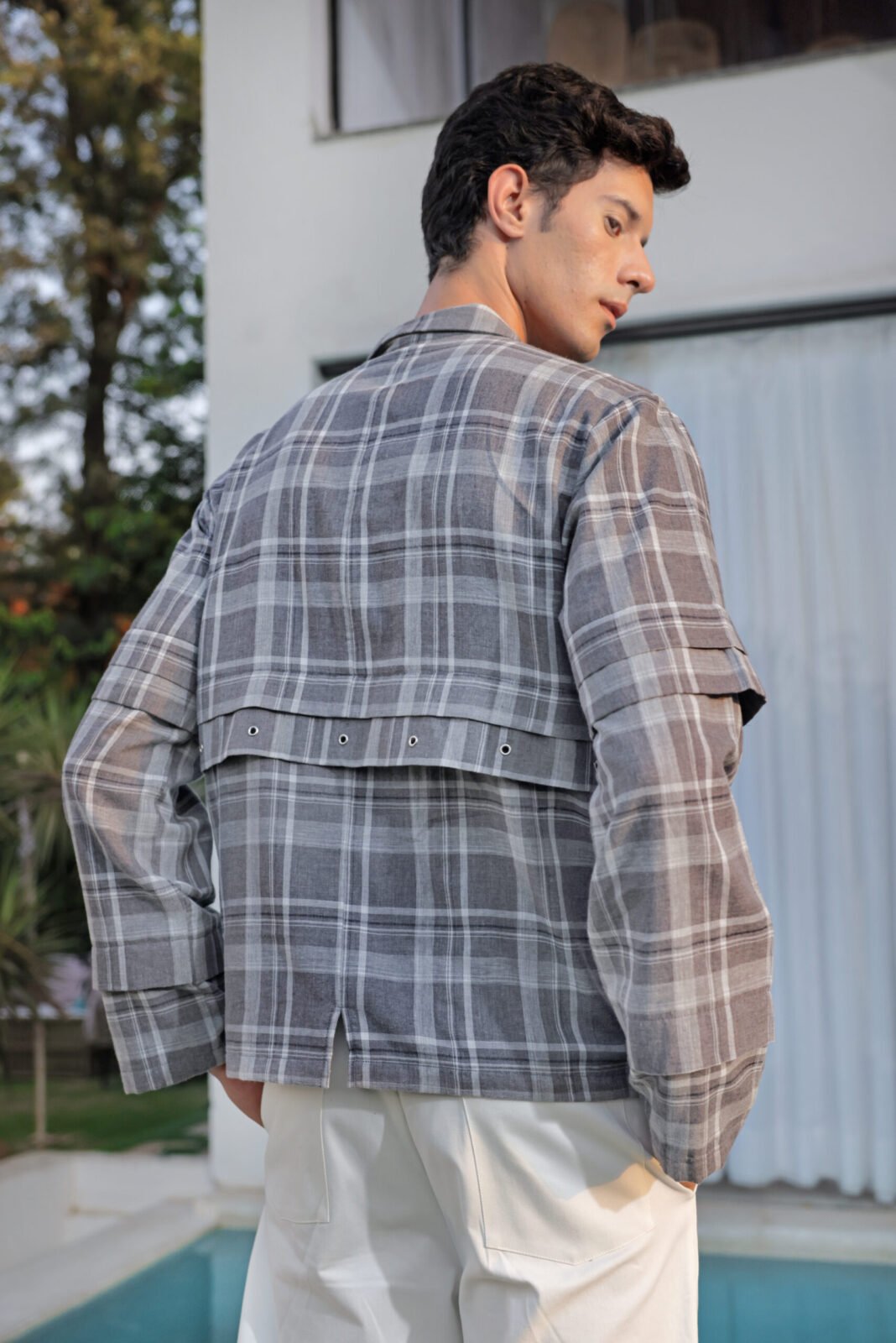 Checkered Shirt Co-ord set