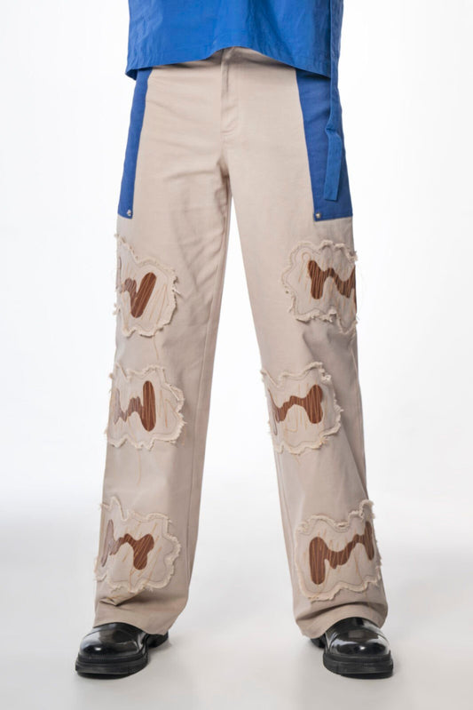 Patch Sticker Pants