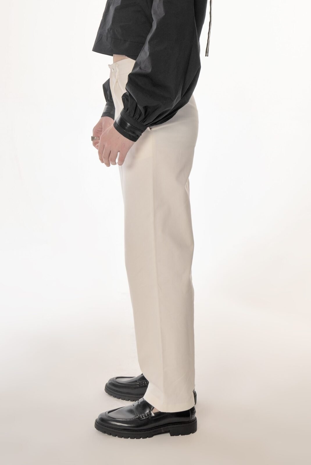 White Twill Pants