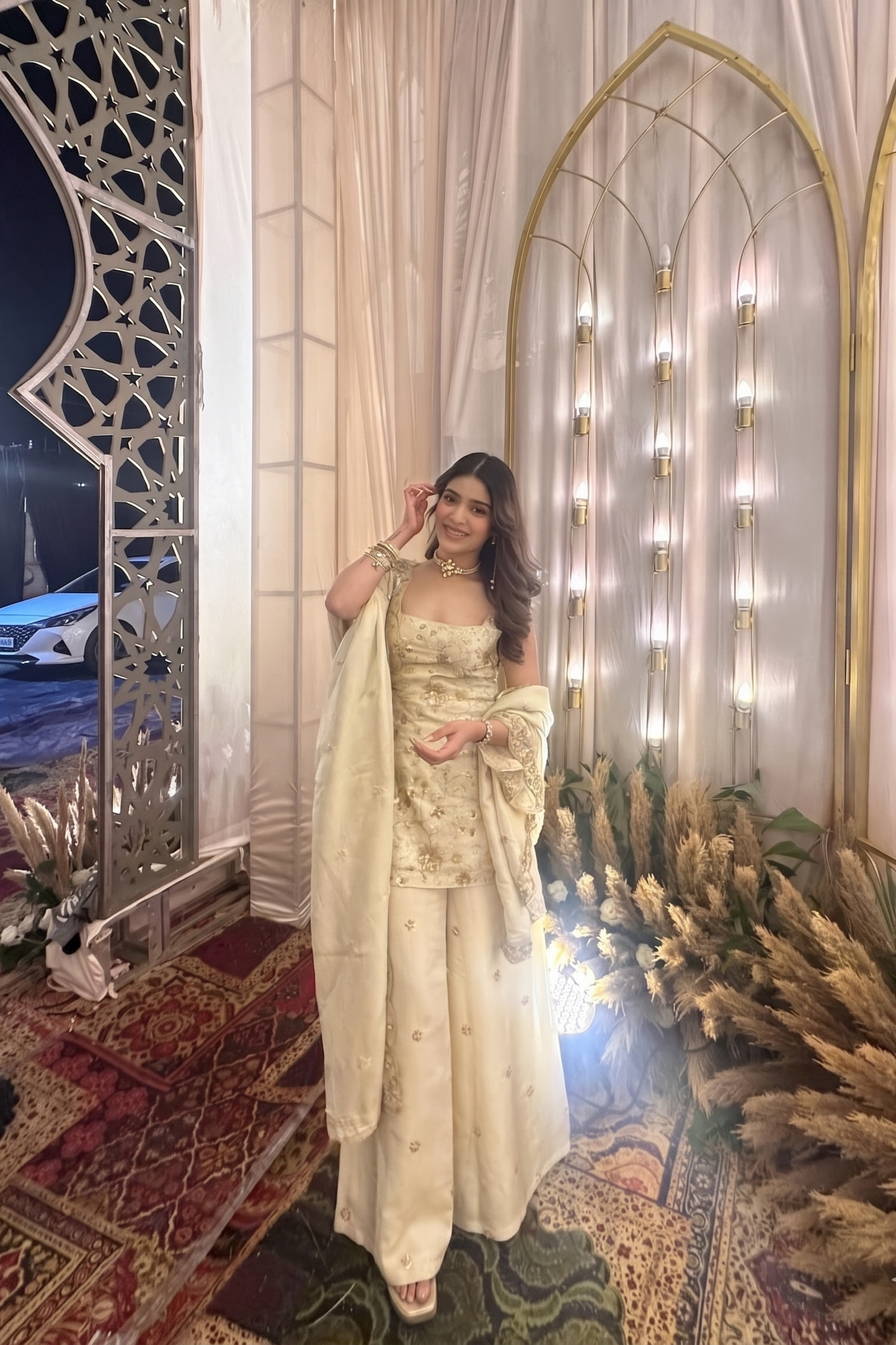 Engagement Sharara set